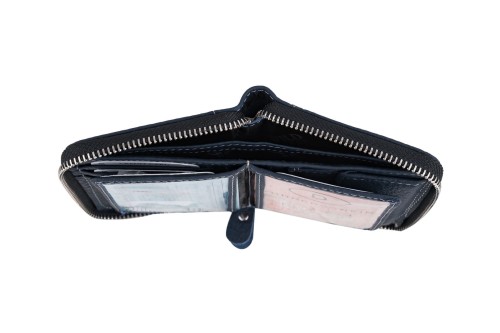 Portfel męski Skórzany Wild Horse Granatowy