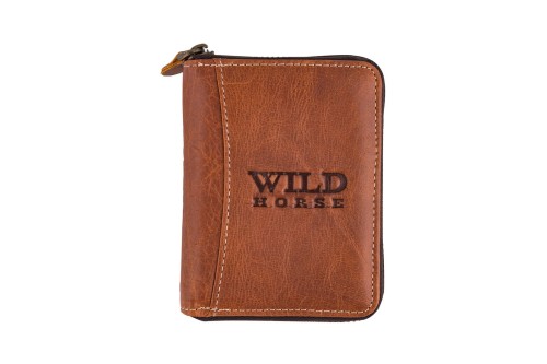 Portfel męski Skórzany Wild Horse Brązowy