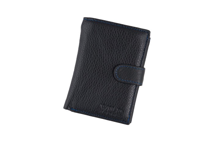 Portfel męski Skórzany Wild Horse Czarny