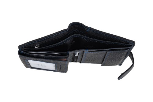 Portfel męski Skórzany Wild Horse Czarny