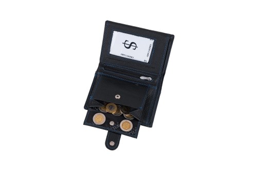 Portfel męski Skórzany Wild Horse Czarny