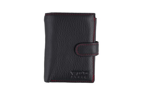 Portfel męski Skórzany Wild Horse Czarny