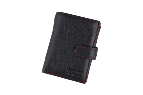 Portfel męski Skórzany Wild Horse Czarny