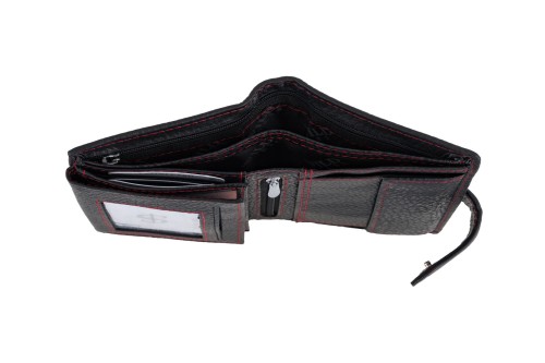 Portfel męski Skórzany Wild Horse Czarny