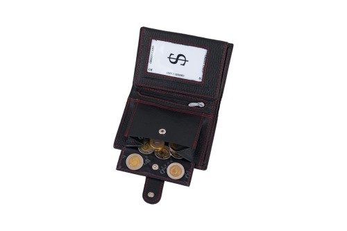 Portfel męski Skórzany Wild Horse Czarny