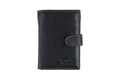 Portfel męski Skórzany Wild Horse Czarny