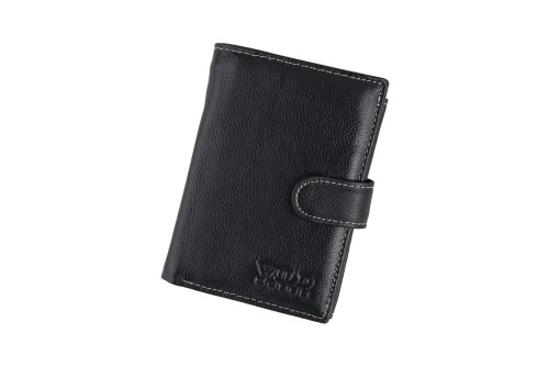 Portfel męski Skórzany Wild Horse Czarny