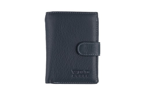Portfel męski Skórzany Wild Horse Granatowy