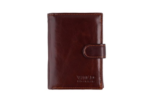 Portfel męski Skórzany Wild Horse Brązowy