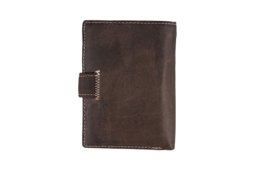 Portfel męski Skórzany Wild Horse Brązowy