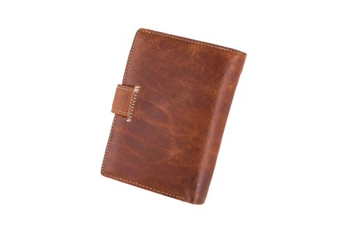 Portfel męski Skórzany Wild Horse Brązowy