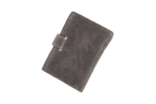 Portfel męski Skórzany Wild Horse Szary