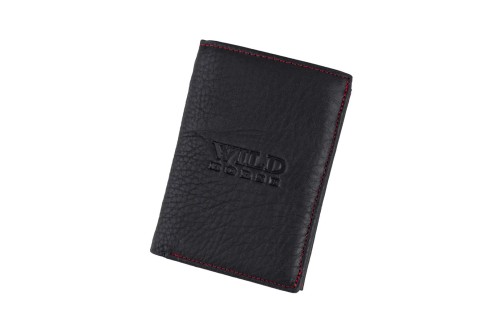Portfel męski Skórzany Wild Horse Czarny