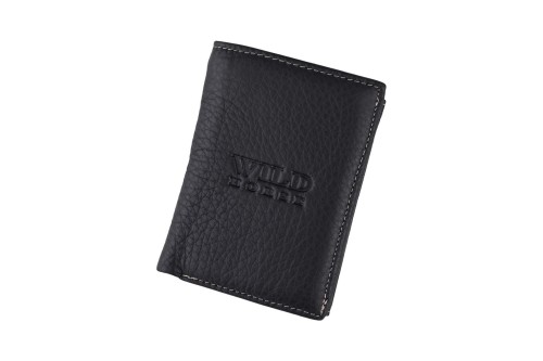 Portfel męski Skórzany Wild Horse Czarny