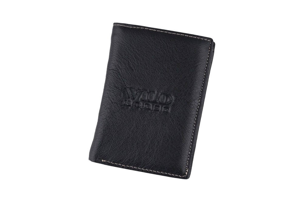 Portfel męski Skórzany Wild Horse Czarny