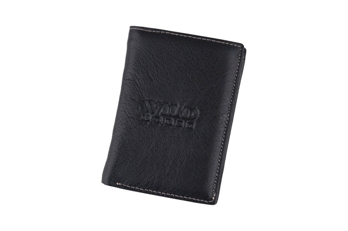 Portfel męski Skórzany Wild Horse Czarny