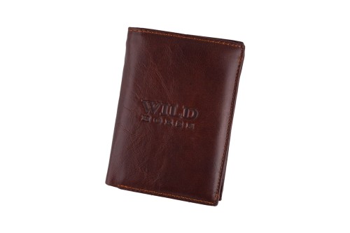 Portfel męski Skórzany Wild Horse Brązowy