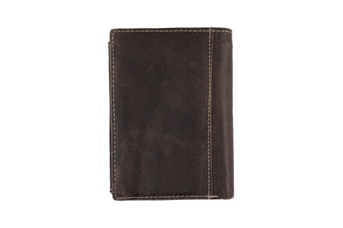Portfel męski Skórzany Wild Horse Brązowy
