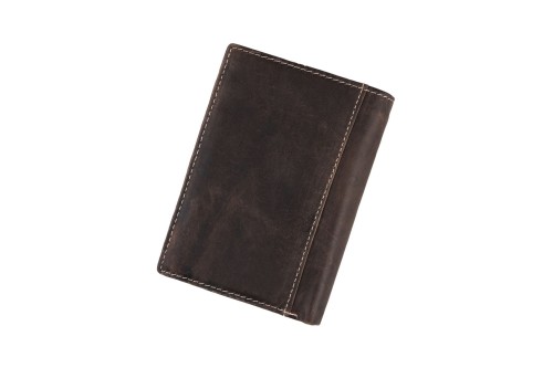 Portfel męski Skórzany Wild Horse Brązowy