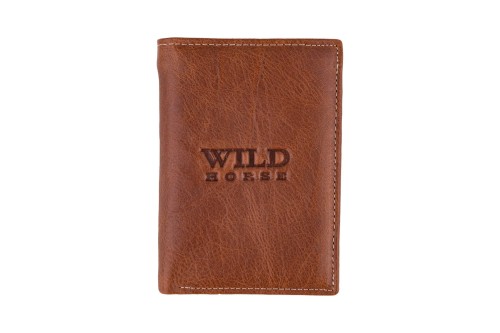 Portfel męski Skórzany Wild Horse Brązowy
