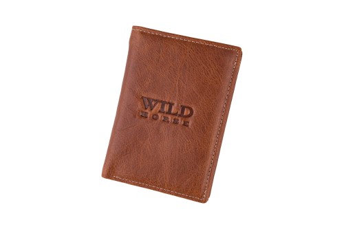 Portfel męski Skórzany Wild Horse Brązowy