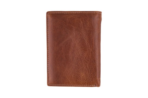 Portfel męski Skórzany Wild Horse Brązowy