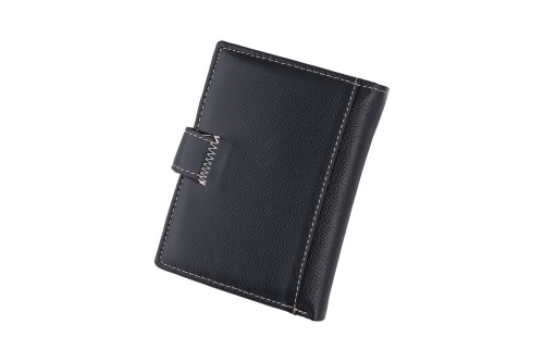 Portfel męski Skórzany Wild Horse Czarny