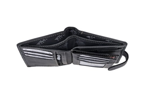 Portfel męski Skórzany Wild Horse Czarny