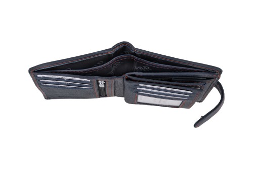 Portfel męski Skórzany Wild Horse Granatowy