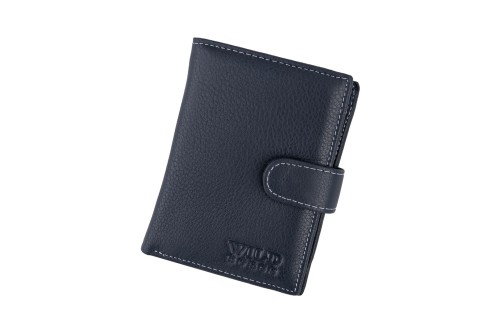 Portfel męski Skórzany Wild Horse Granatowy