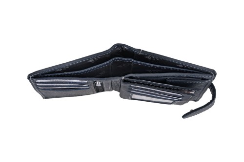 Portfel męski Skórzany Wild Horse Granatowy