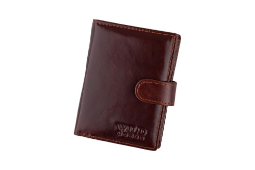 Portfel męski Skórzany Wild Horse Brązowy