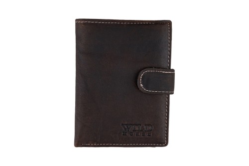 Portfel męski Skórzany Wild Horse Brązowy