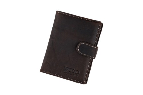 Portfel męski Skórzany Wild Horse Brązowy