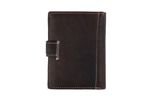 Portfel męski Skórzany Wild Horse Brązowy