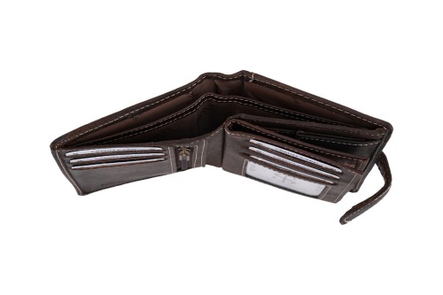Portfel męski Skórzany Wild Horse Brązowy