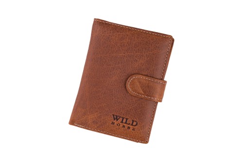 Portfel męski Skórzany Wild Horse Brązowy