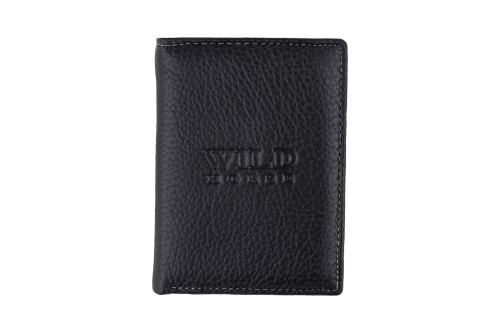 Portfel męski Skórzany Wild Horse Czarny