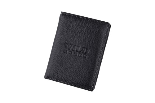 Portfel męski Skórzany Wild Horse Czarny