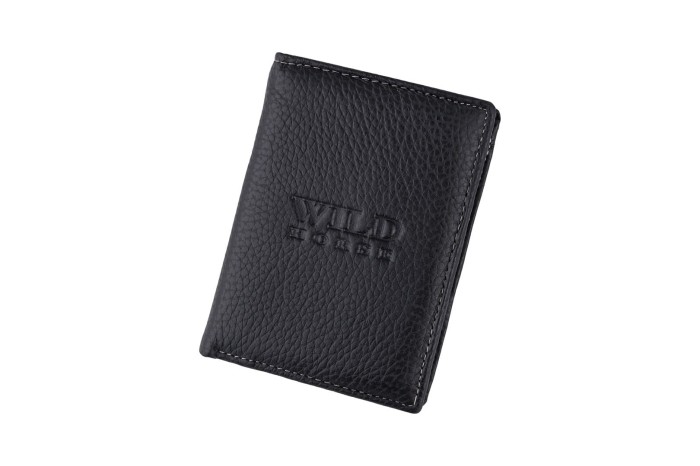 Portfel męski Skórzany Wild Horse Czarny
