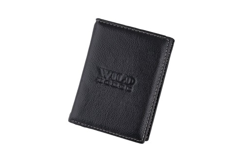 Portfel męski Skórzany Wild Horse Czarny