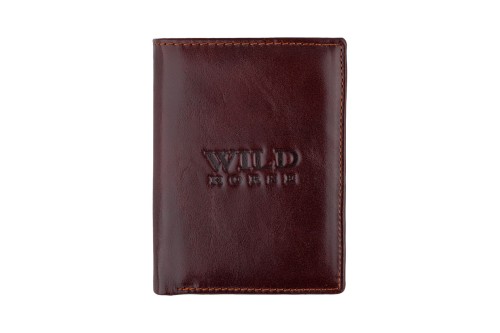 Portfel męski Skórzany Wild Horse Brązowy
