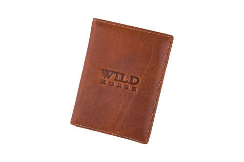 Portfel męski Skórzany Wild Horse Brązowy