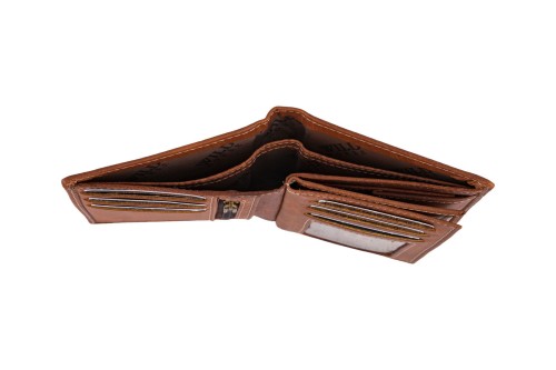 Portfel męski Skórzany Wild Horse Brązowy