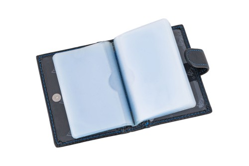 Etui na karty Skórzane Wild Horse Czarne