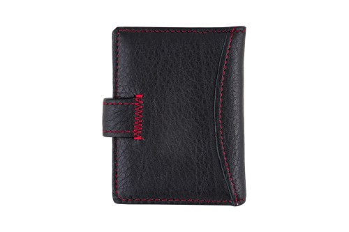 Etui na karty Skórzane Wild Horse Czarne