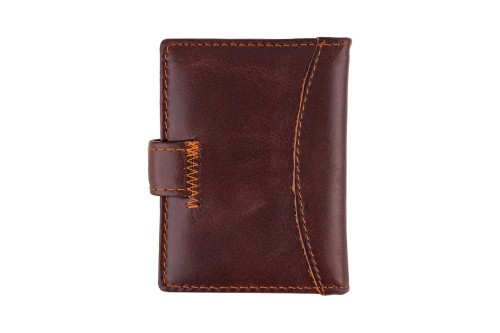 Etui na karty Skórzane Wild Horse Brązowe