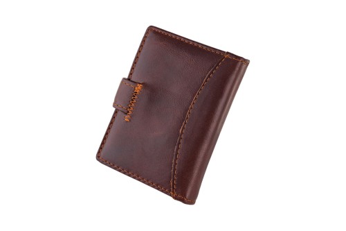 Etui na karty Skórzane Wild Horse Brązowe