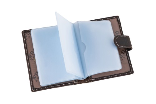 Etui na karty Skórzane Wild Horse Brązowe