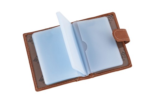 Etui na karty Skórzane Wild Horse Brązowe